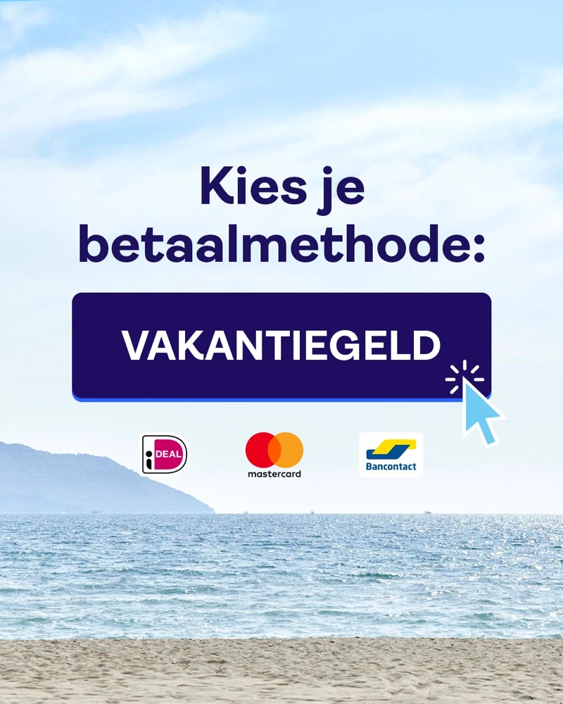 Post di TUI: Kies je betaalmethode: Vakantiegeld